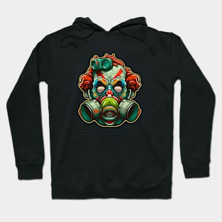 Graffiti Clown Sticker Hoodie